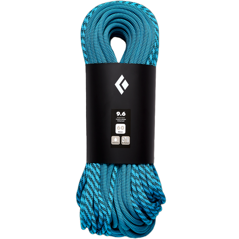 Black Diamond 9.6 Bi-Pattern Dry 70m Climbing Rope